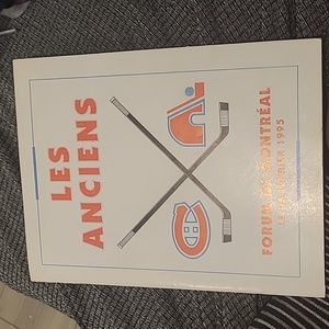 Game Program - Canadiens Alumni vs. Nordiques Alumni February 26, 1995